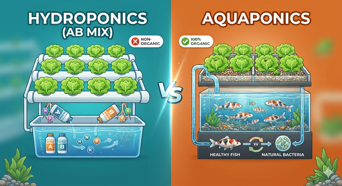 Hydroponics vs Aquaponics: Exposing the "Chemical" Veggies That Aren't as Organic as You Think!